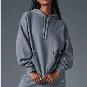 Alo Accolade hoodie NWOT in steel grey